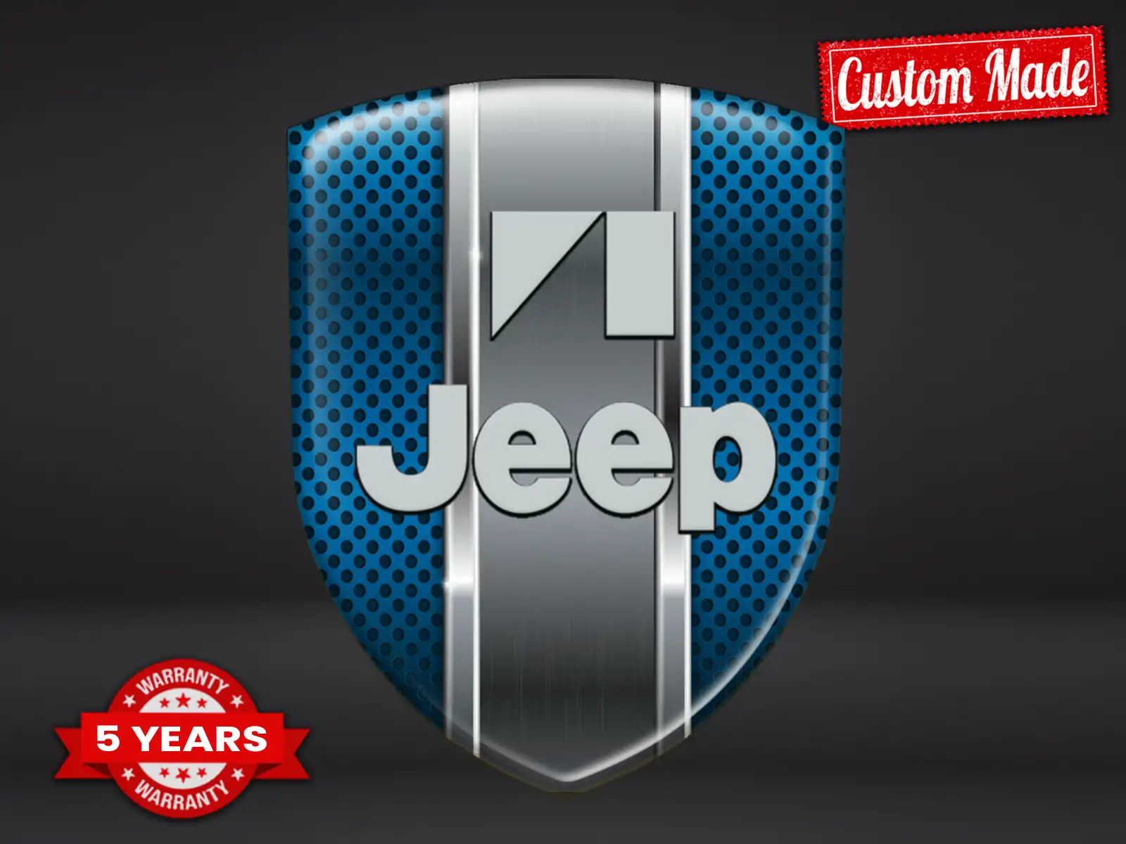 Jeep Personalized Logo Stickers Pro Max Style Durable